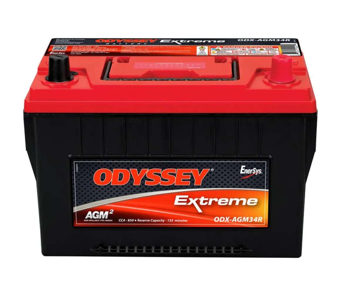 ODYSSEY Battery Automotive/Light Truck and Van Battery (ODX-AGM34R)