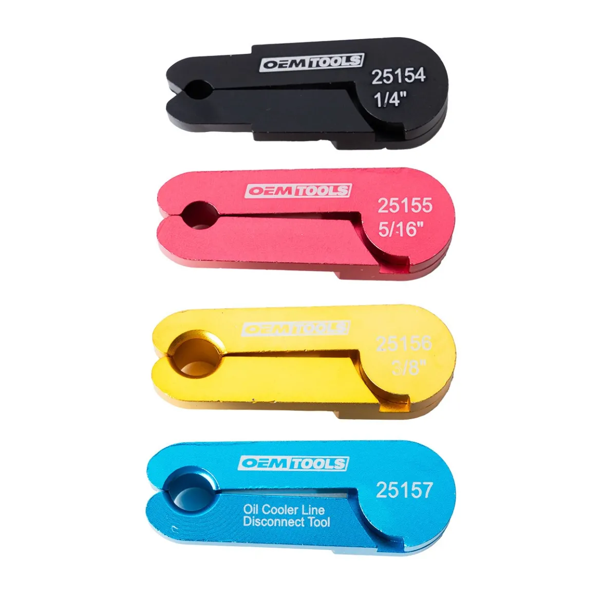 OEMTOOLS 4 Piece Disconnect Set, Oil Cooler Line Disconnect Tool (25150)