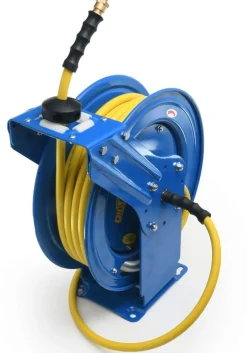 OilShield Rubber Air Hose Reel Dual Arm 1/2