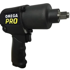 Omega Air Impact Wrench - 1/2" Drive, 8.6" Height, 10" Width, 17.7" Length (82002)