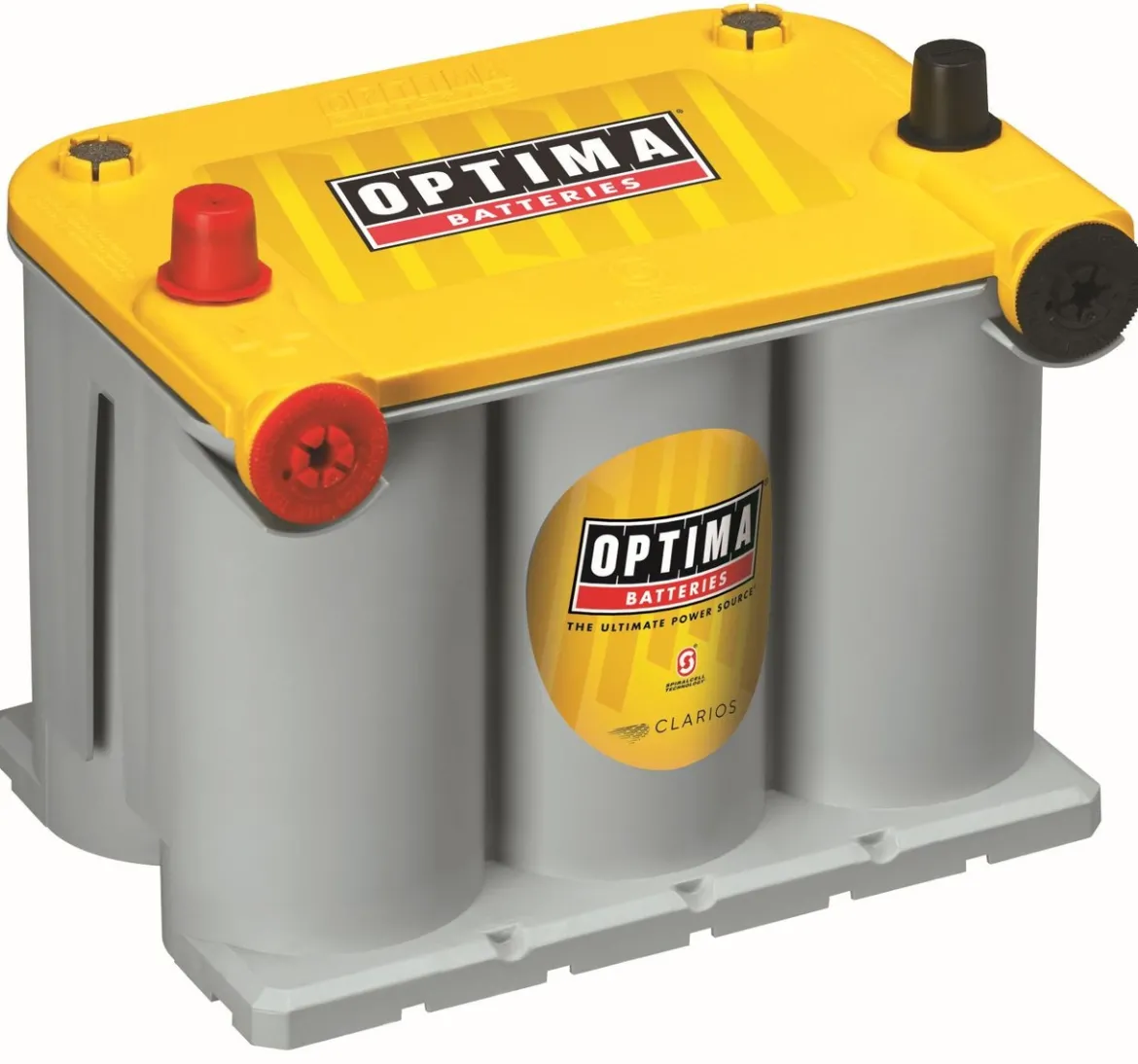 OPTIMA YELLOWTOP® D75/25 Deep Cycle Battery - 620 CCA, 12V, Dual Terminal (9042-218)