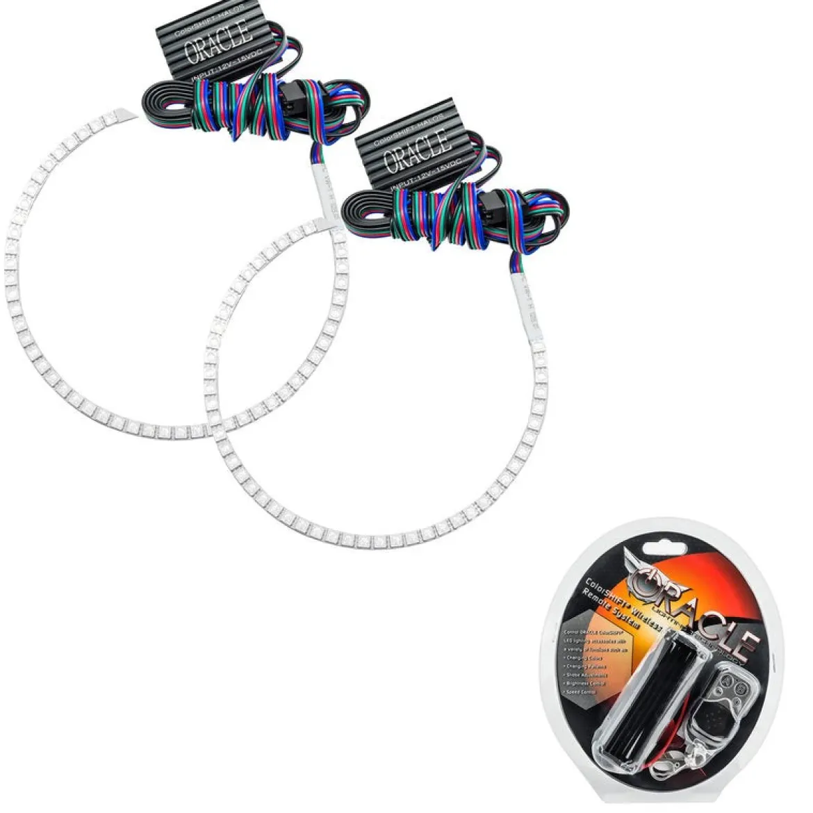 Oracle Lighting 2000-2006 Kawasaki ZX-12R LED Motorcycle Headlight Halo Kit (2609-330)