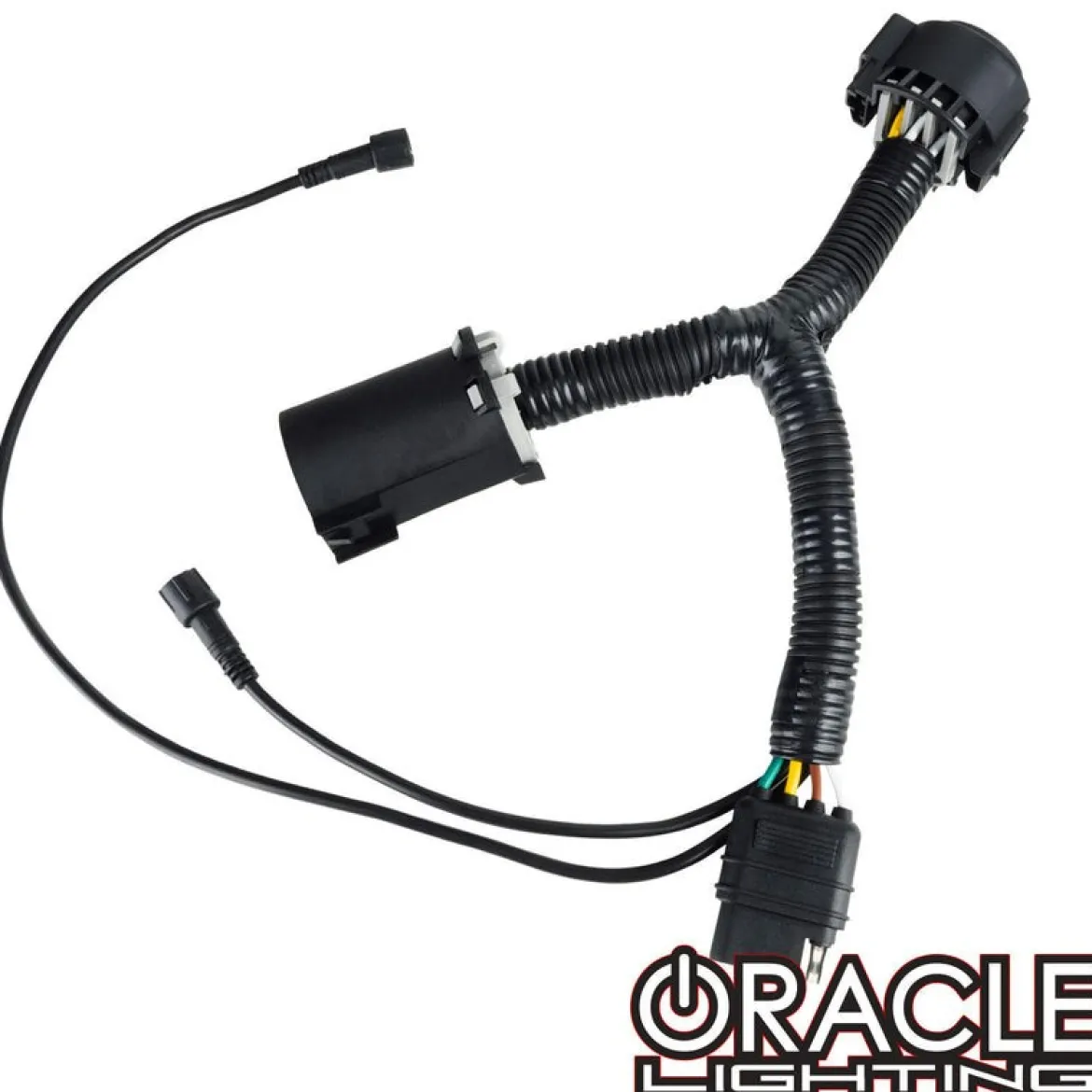 Oracle Lighting 7 Pin Trailer Wiring T-Harness Adapter Plug (6113-504)