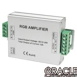 Oracle Lighting 12A RGB LED Amplifier - 12VDC Max Output 4A x 3CH (1605-001)