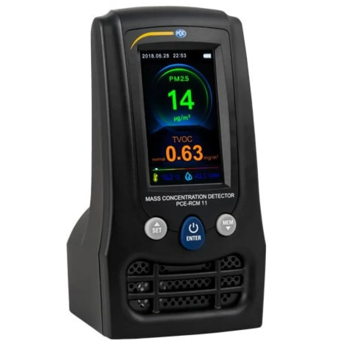 PCE Instruments Thermometer with Air Quality (PCE-RCM 11)