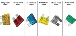 Performance Tool W5368 ATO Fuse Assortment - 120 Piece