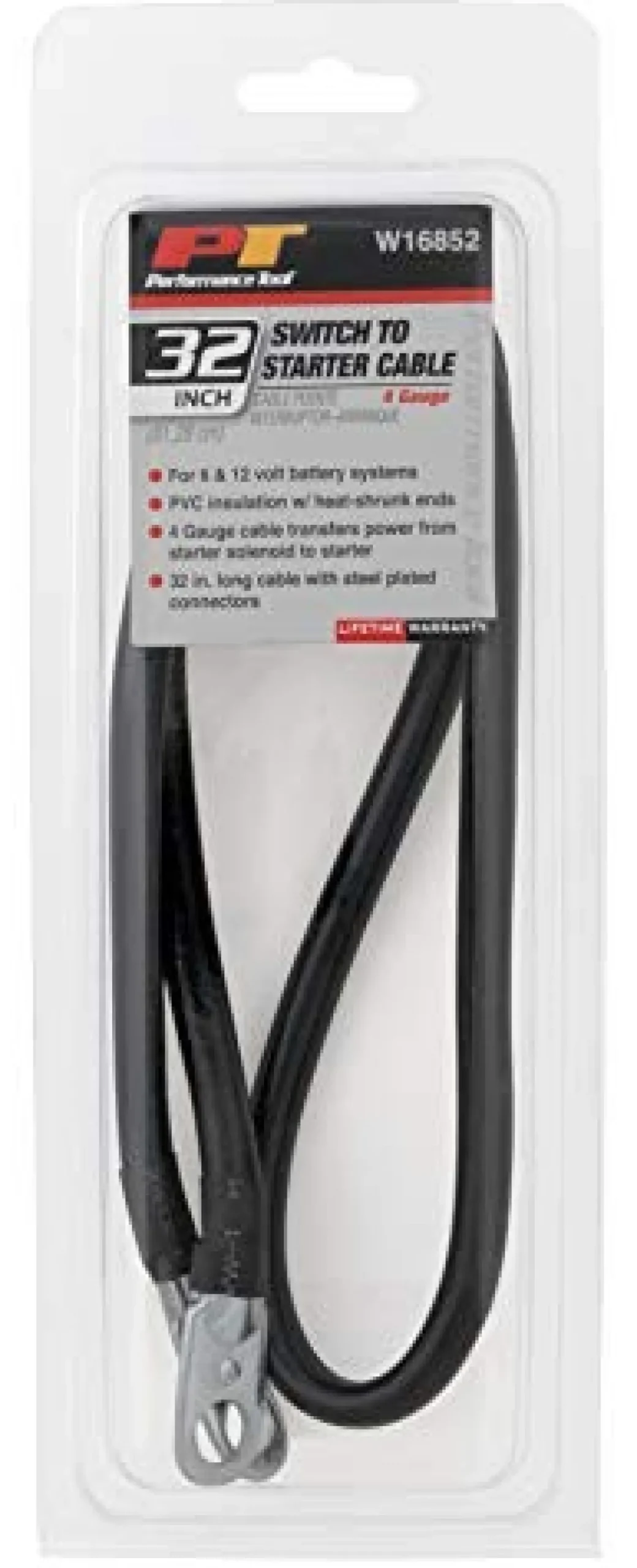 Performance Tool W16852 4GA 32" Battery Switch to Starter Cable