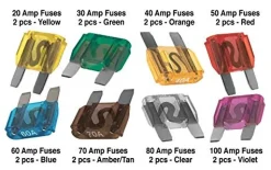 Performance Tool W5374 16-Piece Maxi Fuse Assortment