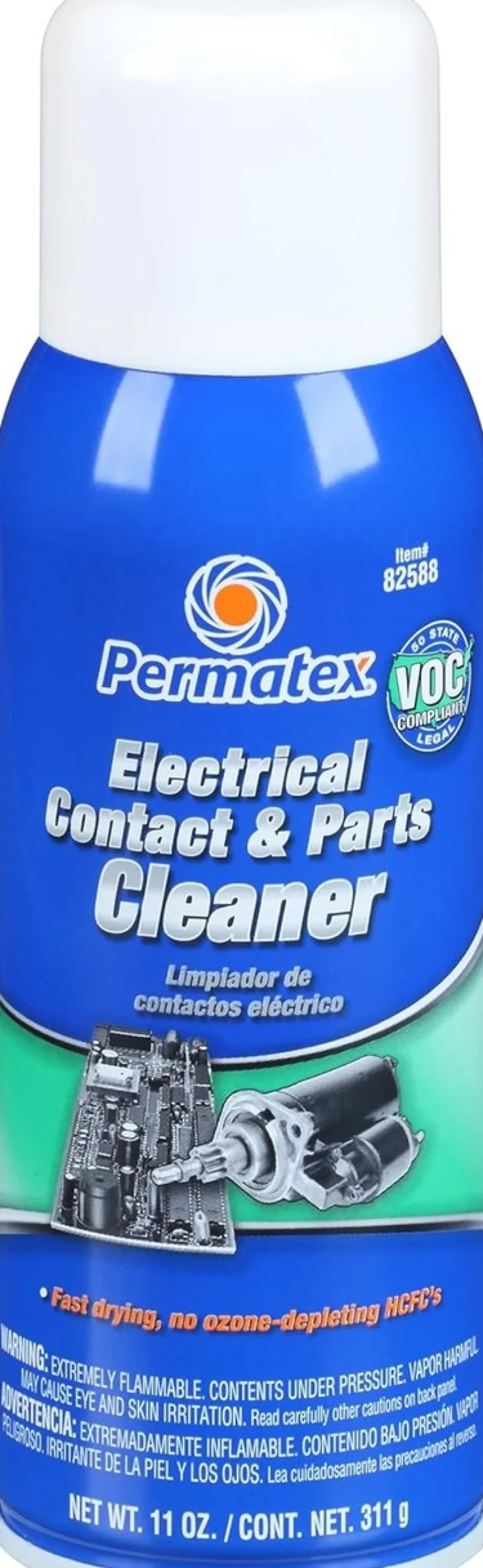 Permatex Electrical Contact and Parts Cleaner 11 oz Aerosol Can (82588)
