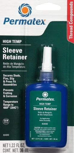 Permatex High Temperature Sleeve Retainer Adhesive Strength 36 ml (64040)