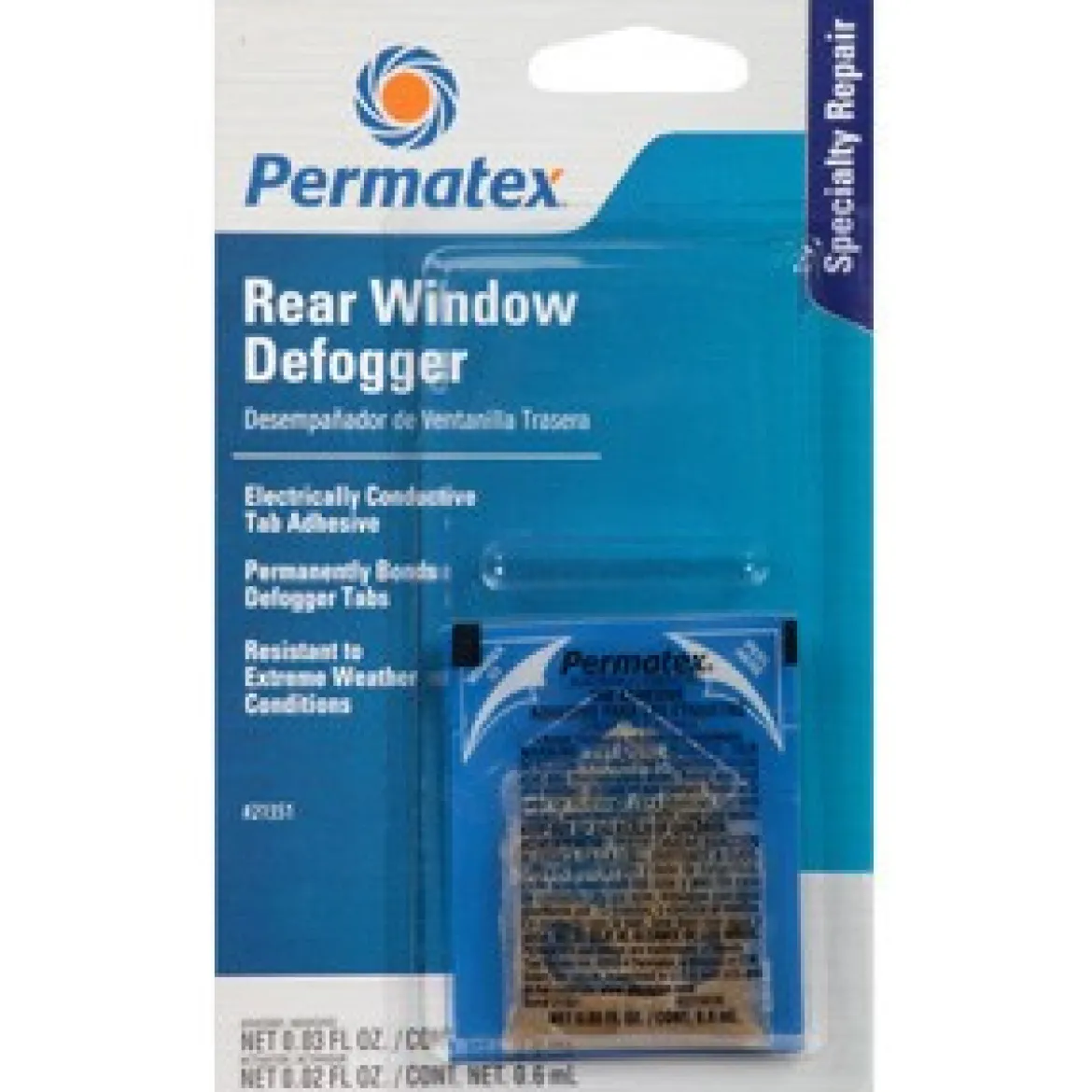 Permatex Rear Window Defogger Electrical Conductive Tab Adhesive Kit (21351)