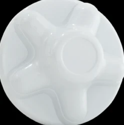 Phoenix USA 5 Lug On 4.5" Bolt Circle ABS White Hub Cover (QT545WHS)