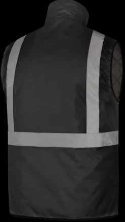 Pioneer Safety Hi-Vis Black Heated Safety Vest (V1210270U)