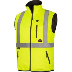 Pioneer Safety Hi-Vis Yellow Heated Safety Vest (V1210260U)