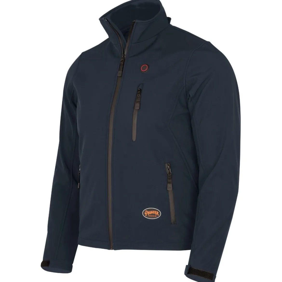 Pioneer Safety Navy Softshell Hooded Jacket (V1210280U)