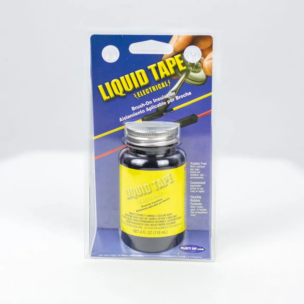 Plasti Dip Liquid Electrical Tape - 4oz - Black (PDP-LET14Z03)