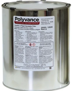 Polyvance Epoxy Hardener For Flex Filler And Hardset Filler, 1 Gallon (2000-2020-1A)