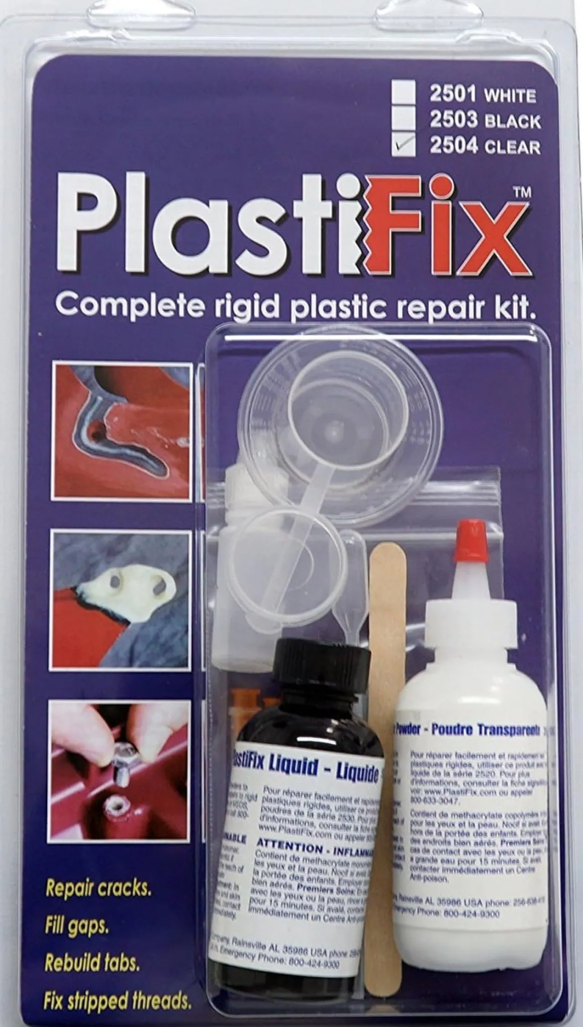 Polyvance Plastifix Kit Clear (2504)