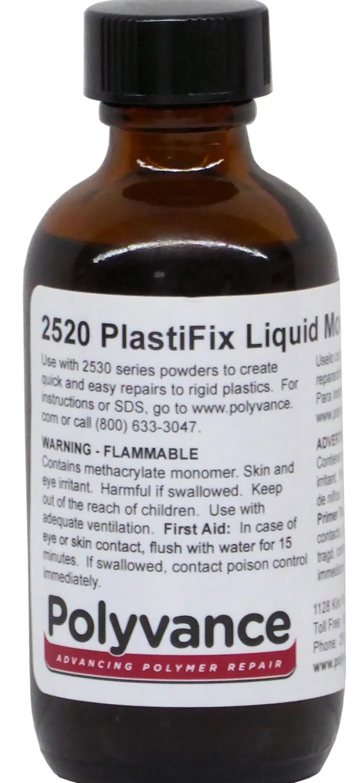 Polyvance Plastifix Liquid, Small, 2 Fl Oz (59 Ml) (2520)