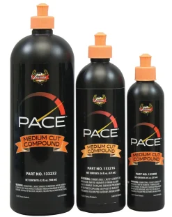 Presta Pace Medium Compound - Up To 2500 Sand Scratches,Deep Gloss,32Oz (133232)