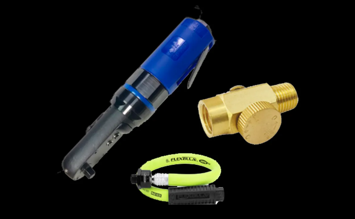 ProMAXX 1/4" Flathead Ratchet Air Tool, Variable Speed (PMXPPR5260)