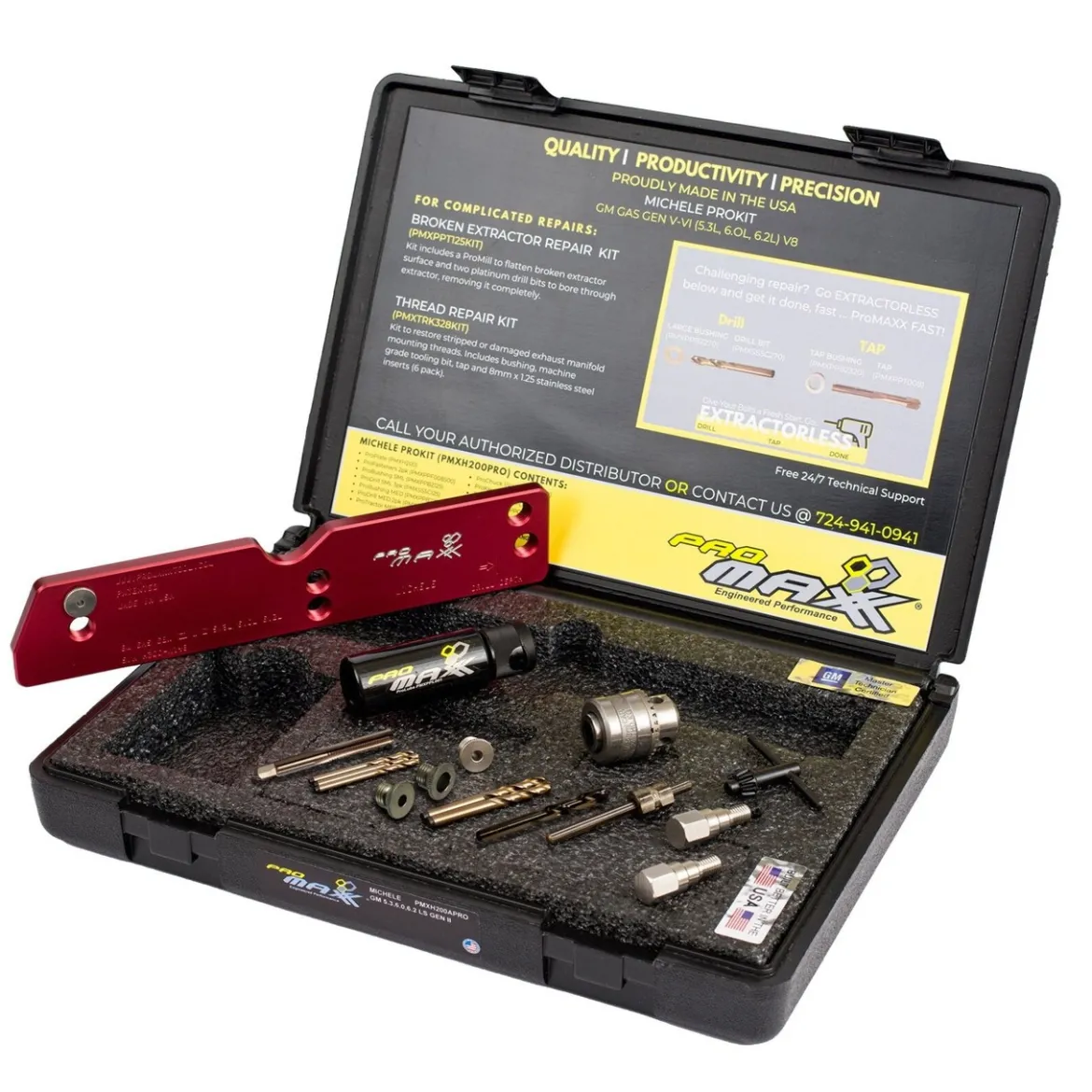 ProMAXX Exhaust Manifold Broken Bolt Repair Kit Michele (PMXH200BSE)