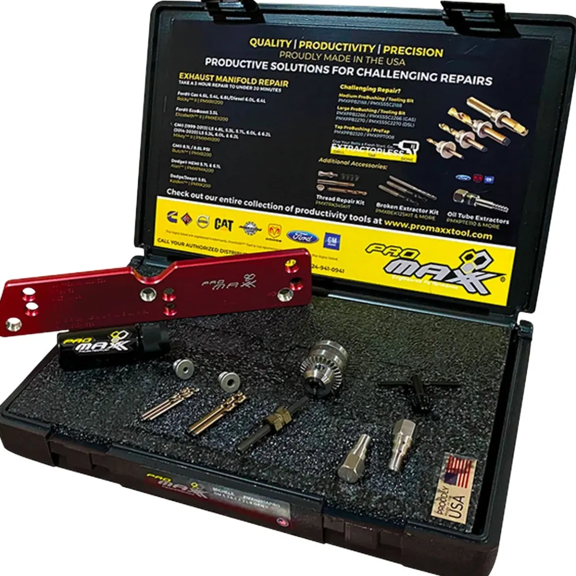 ProMAXX Exhaust Manifold Broken Bolt Repair Kit Michele (PMXH200BSE)