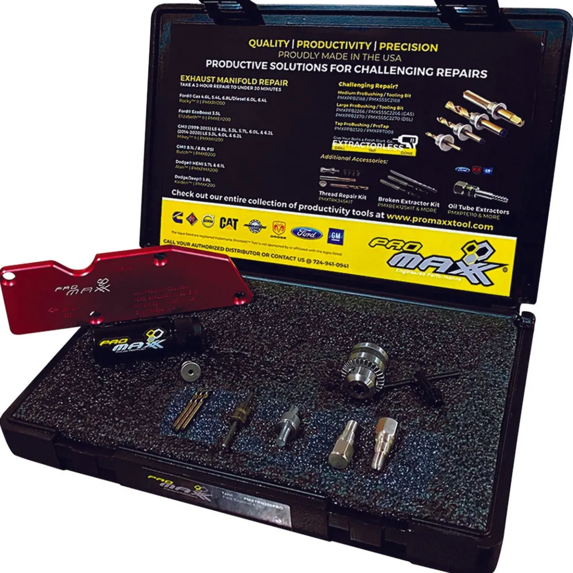 ProMaxx 4.0L Explorer Exhaust Manifold Broken Bolt Repair Kit (PMXTRN200BSE)