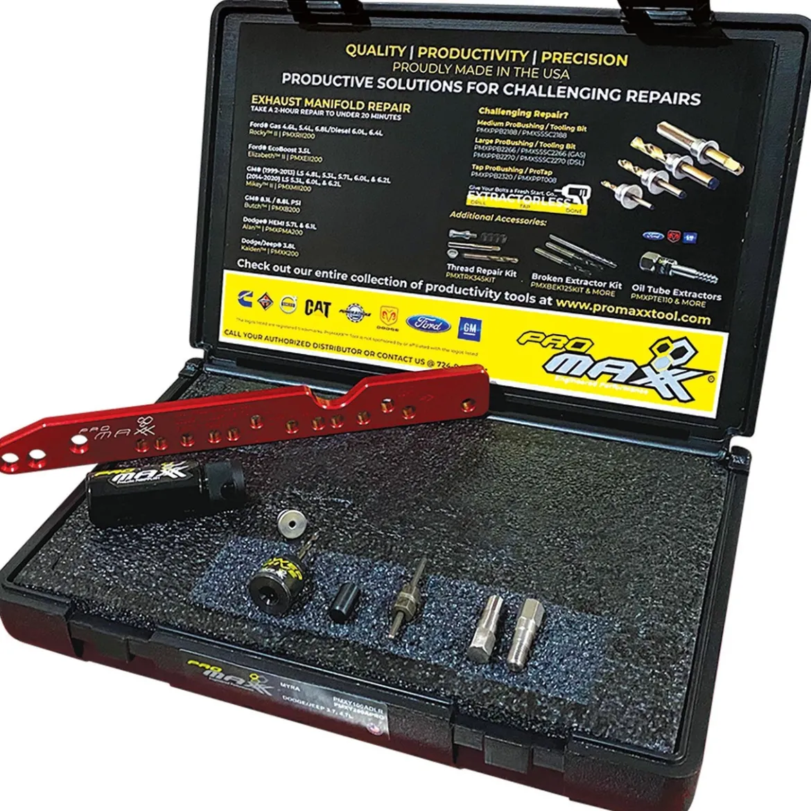 ProMAXX 3.7L, 4.7L Exhaust Manifold Broken Bolt Repair Kit (PMXY200BSE)