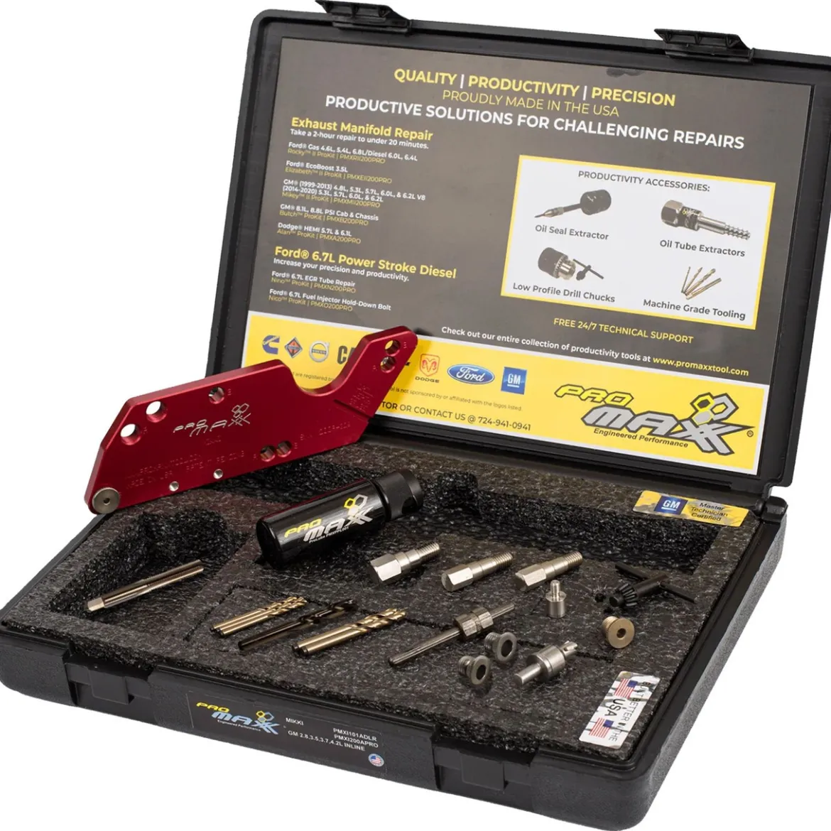 ProMAXX 2.8L 3.5L 3.7L 4.2L Exhaust Manifold Broken Bolt Repair Kit (PMXI200PRO)