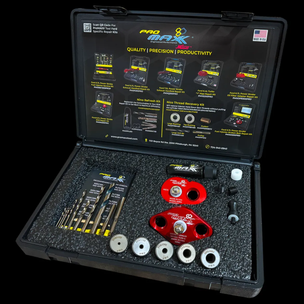 ProMAXX 6.7L Power Stroke Diesel EGR Tube & Fuel Injector Kit (PMXPST505PRO)
