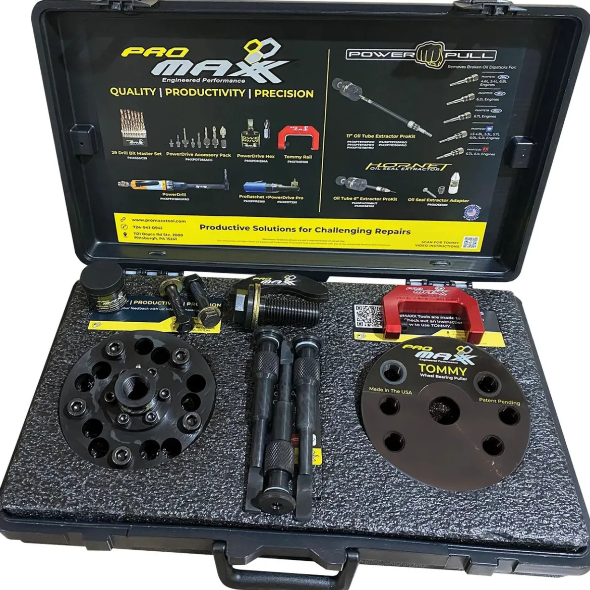 ProMAXX Wheel Bearing Hub Puller Removal Kit (PMXTOM450PROP)