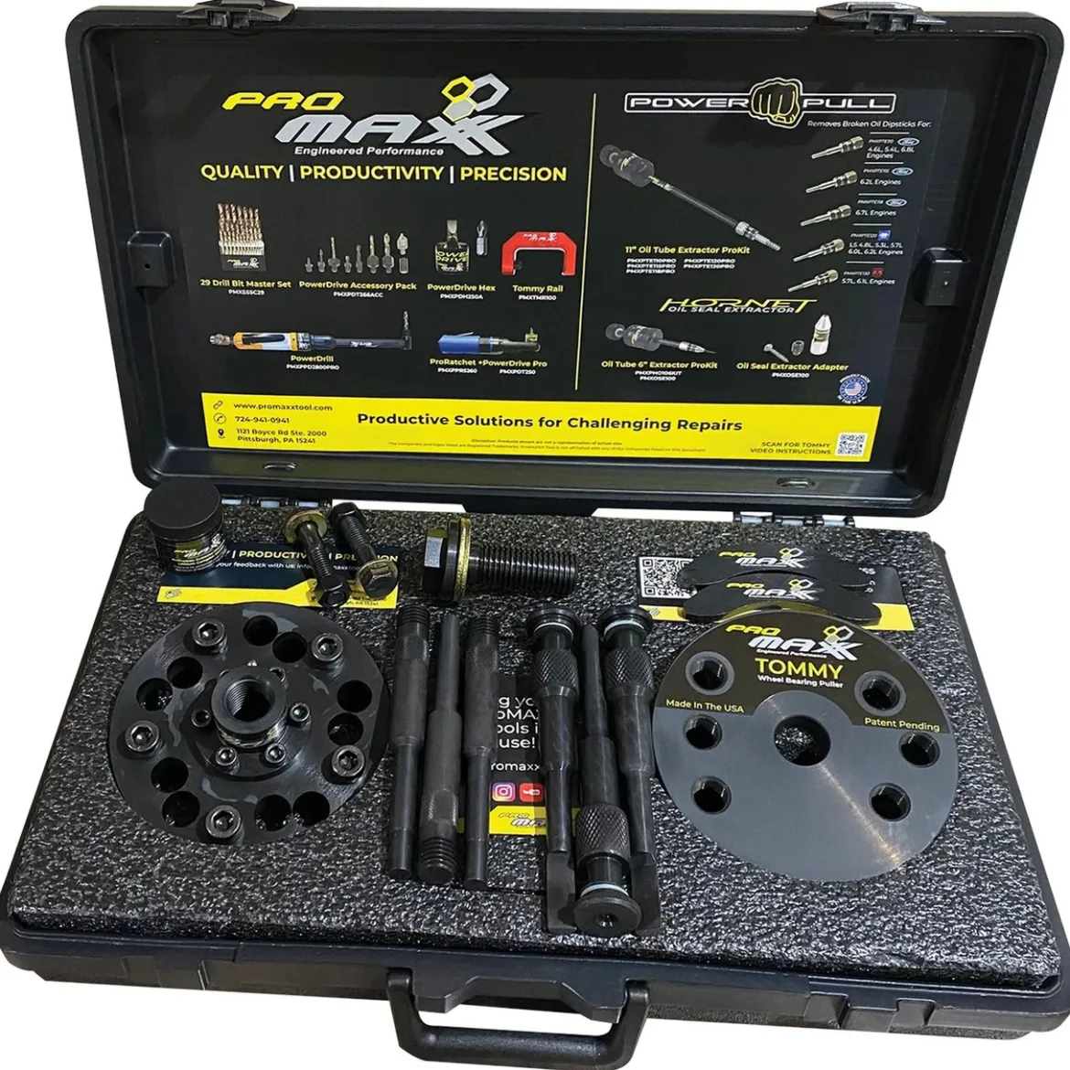 ProMAXX Wheel Bearing Hub Puller Removal Kit (PMXTOM450PROP)