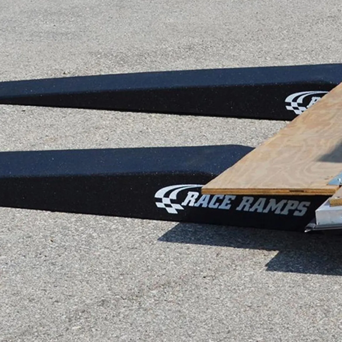 Race Ramps 7" Height Trailer Ramps w/ Flap Cutout (RR-TR-7-FLP)