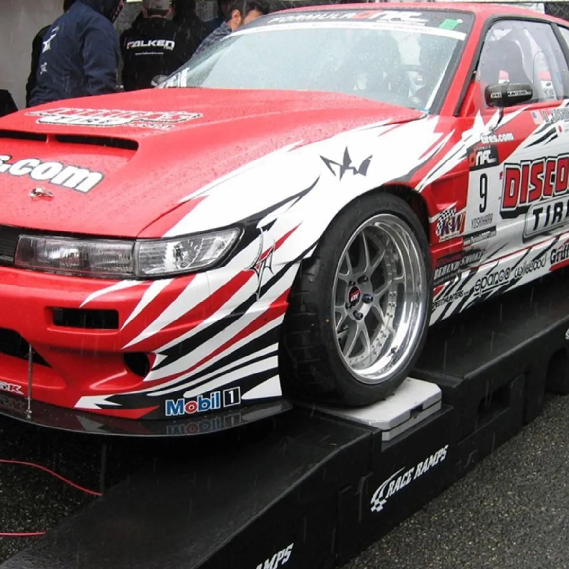 Race Ramps Portable Pit Stop Ramps - Racer Model (RR-PPS-R)