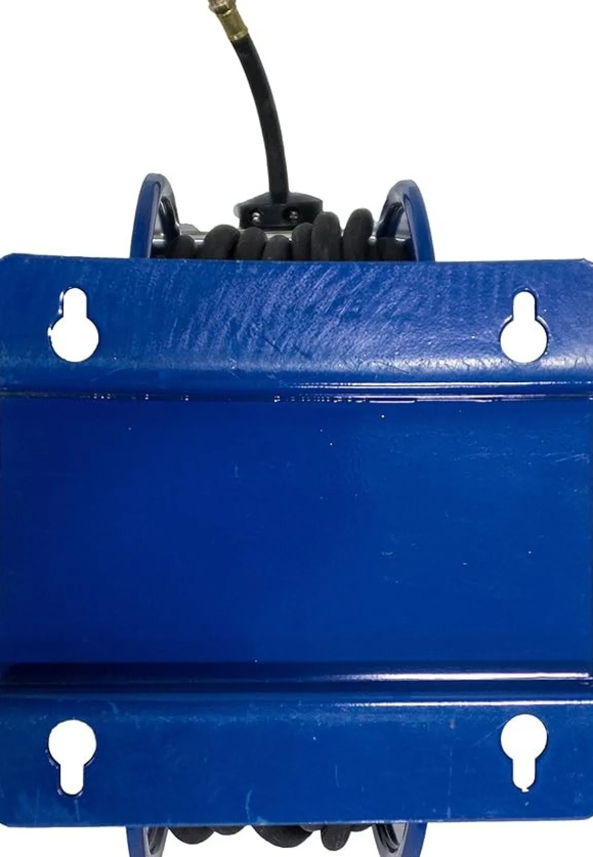 Rapidair 1/2" by 100' Dual Arm Auto Rewind Hose Reel, 1/2 I.D x 100', Blue (R-05100)