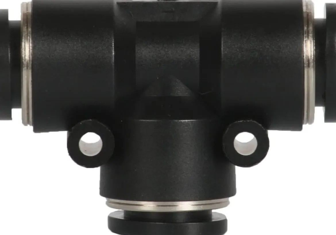 RapidAir 50200 Equal Tee Fitting with 1/2-Inch Tubing