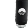 RapidAir K7221 Push Button Safety Air Quick Coupler, 1/4 Male NPT, Black