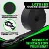 Rhino USA 2" X 20' Boat Winch Strap With Hook (RNO-WNCH-STRP)