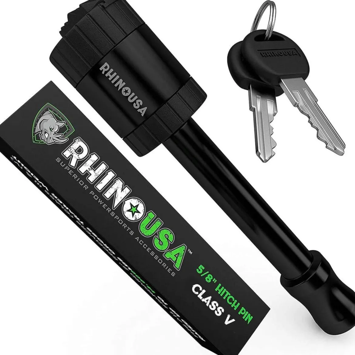 Rhino USA Locking Hitch Pin For 2.5' Class V Hitch (HITCH-PIN-2.5)