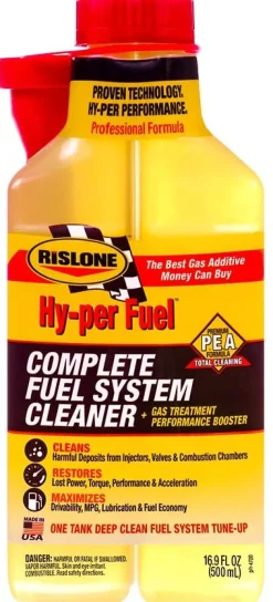 Rislone 4700 Hy-per Fuel Complete Fuel System Cleaner Gas - 16.9 oz.
