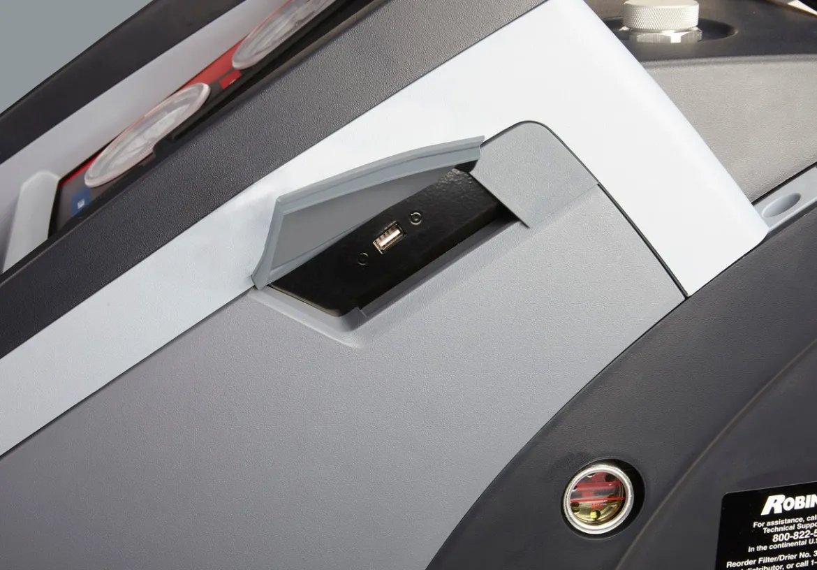 Robinair Connected R-1234YF ACS Machine for Efficient HVAC Service (AC1234-9)
