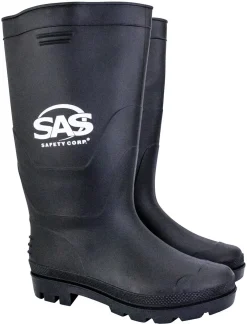 SAS Safety 7130-12 16 inch Tall Non-Steel Toe Boots, Size 12