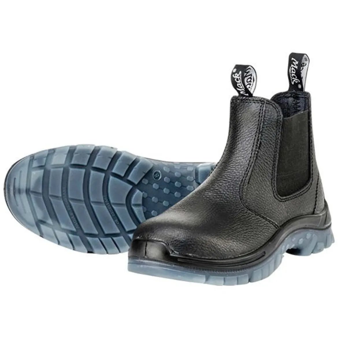 SAS Safety TRADIE11.5 Tradie Mack Boots - Black, Size 11.5
