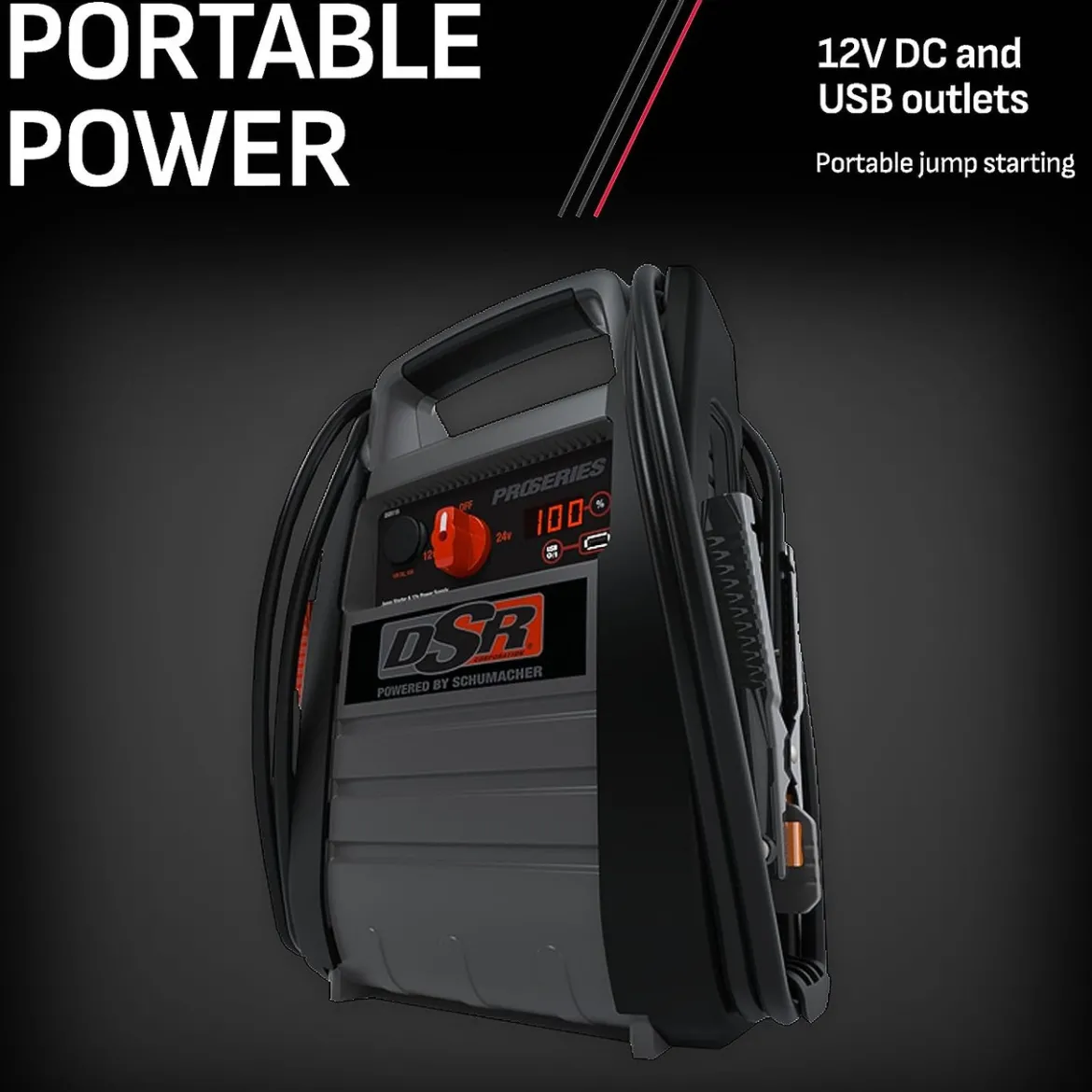 Schumacher ProSeries 12V/24V 4400amp Peak Jump Starter (DSR115)