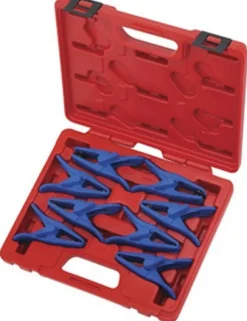 S&G Tool Aid Adjustable Fluid Line Clamps 5/16" 3/8" 1/2" And Banjo Bolt (19700)