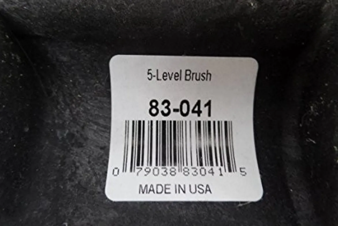 S.M. Arnold 5 Level Soft Bristle Truck Brush - Yellow (83-041)