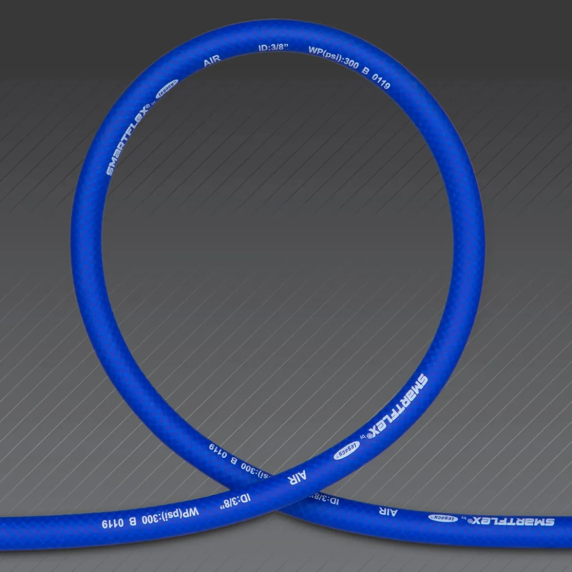 SmartFlex Air Hose 3/8 in. x 50 ft, Hybrid Blue (HSF3850BL2)