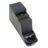 Smittybilt 76-95 CJ & Wrangler YJ Security Stereo Floor Console Denim Black (SMB31815)