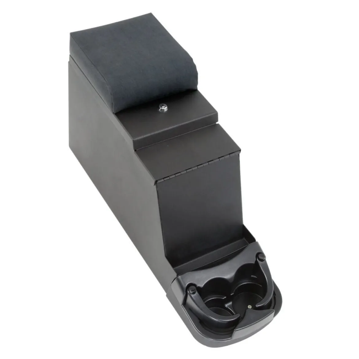 Smittybilt 76-95 CJ & Wrangler YJ Security Stereo Floor Console Denim Black (SMB31815)